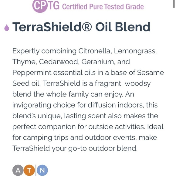 DōTERRA - TerraShield Oil Blend - Picture 3 of 3